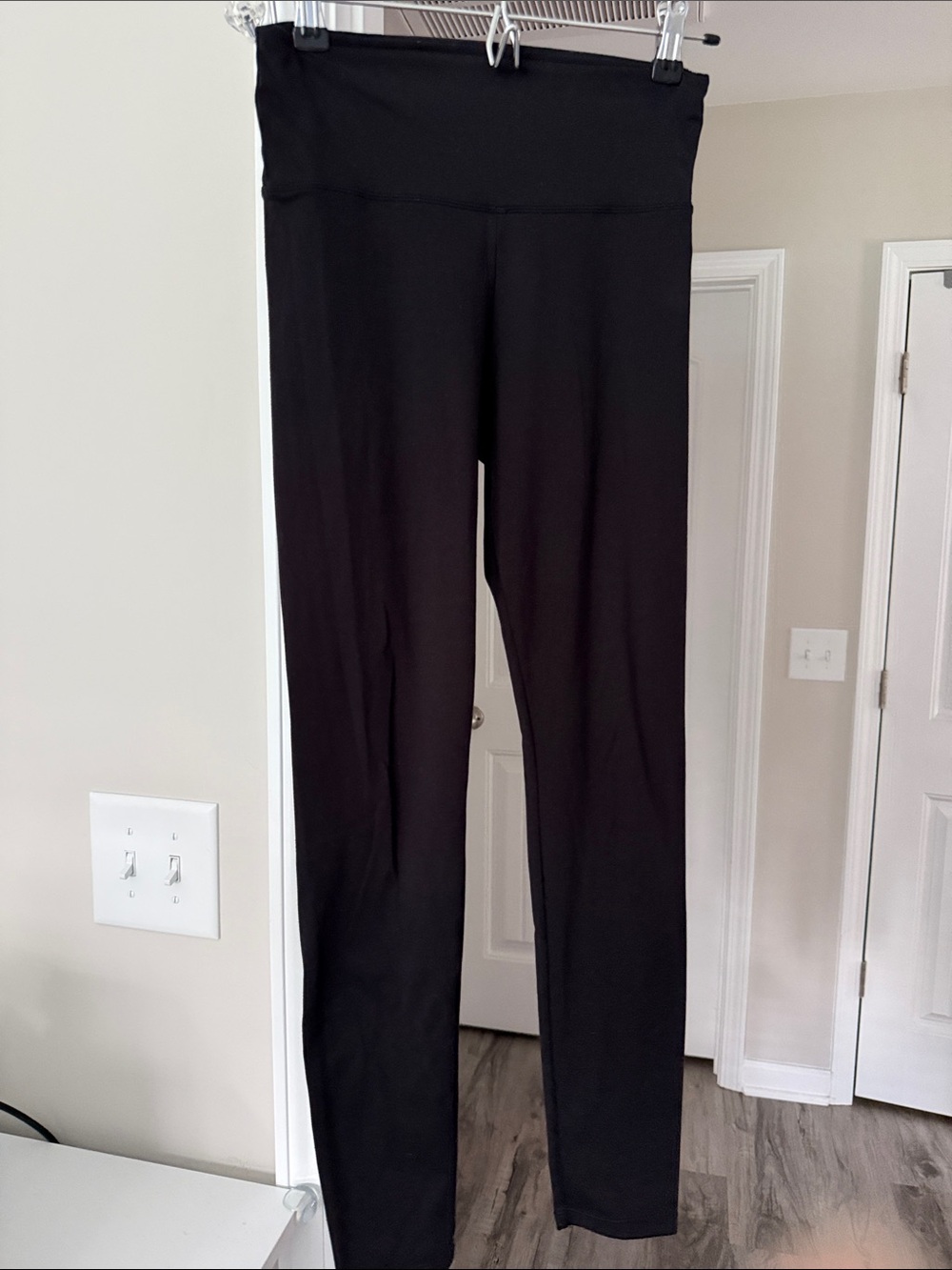 Black High-Waist Women's Leggings